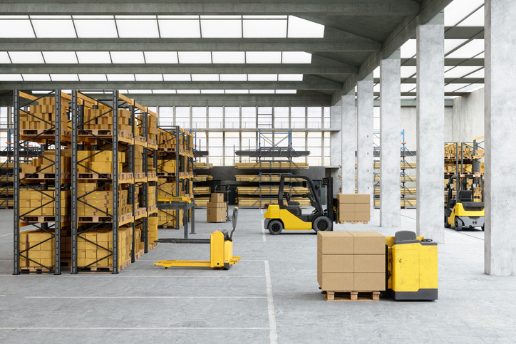 倉庫を借りる際はマテハン機器も確認する